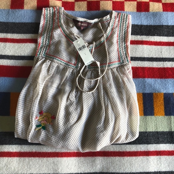 Anthropologie Peasant Style Top, Sz S, NWT - Picture 5 of 6